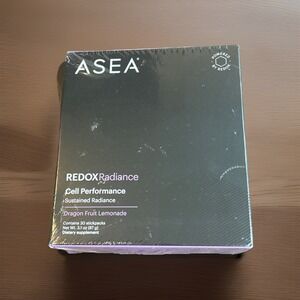 Asea REDOX  Radiance Cell Performance Dragon Fruit Lemonade Exp 4/25 Sealed